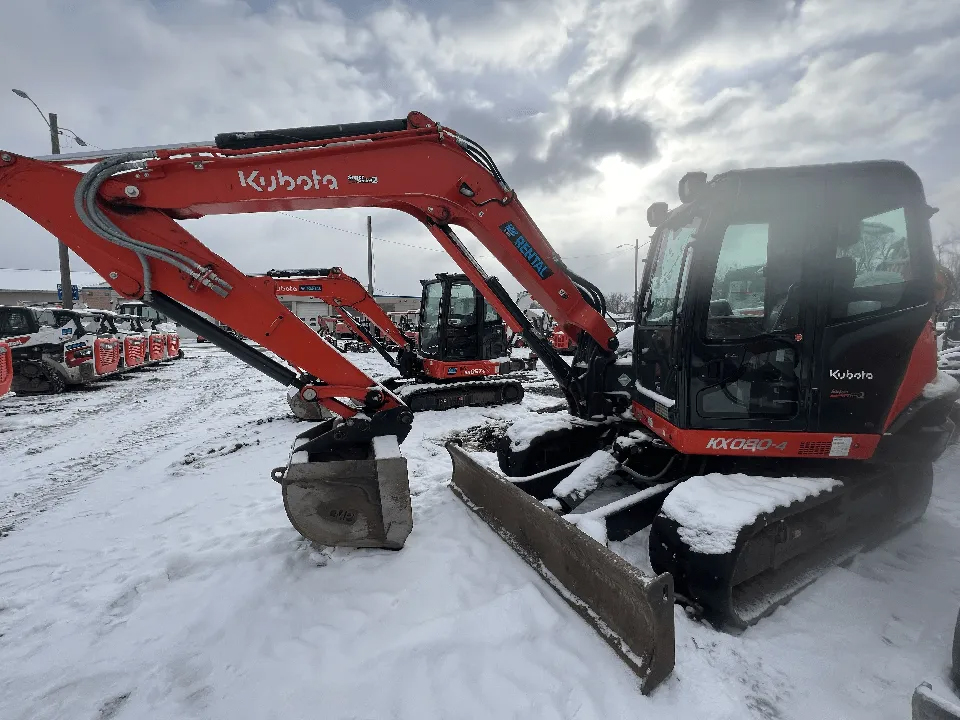 2021 Kubota KX080 Mini Excavator